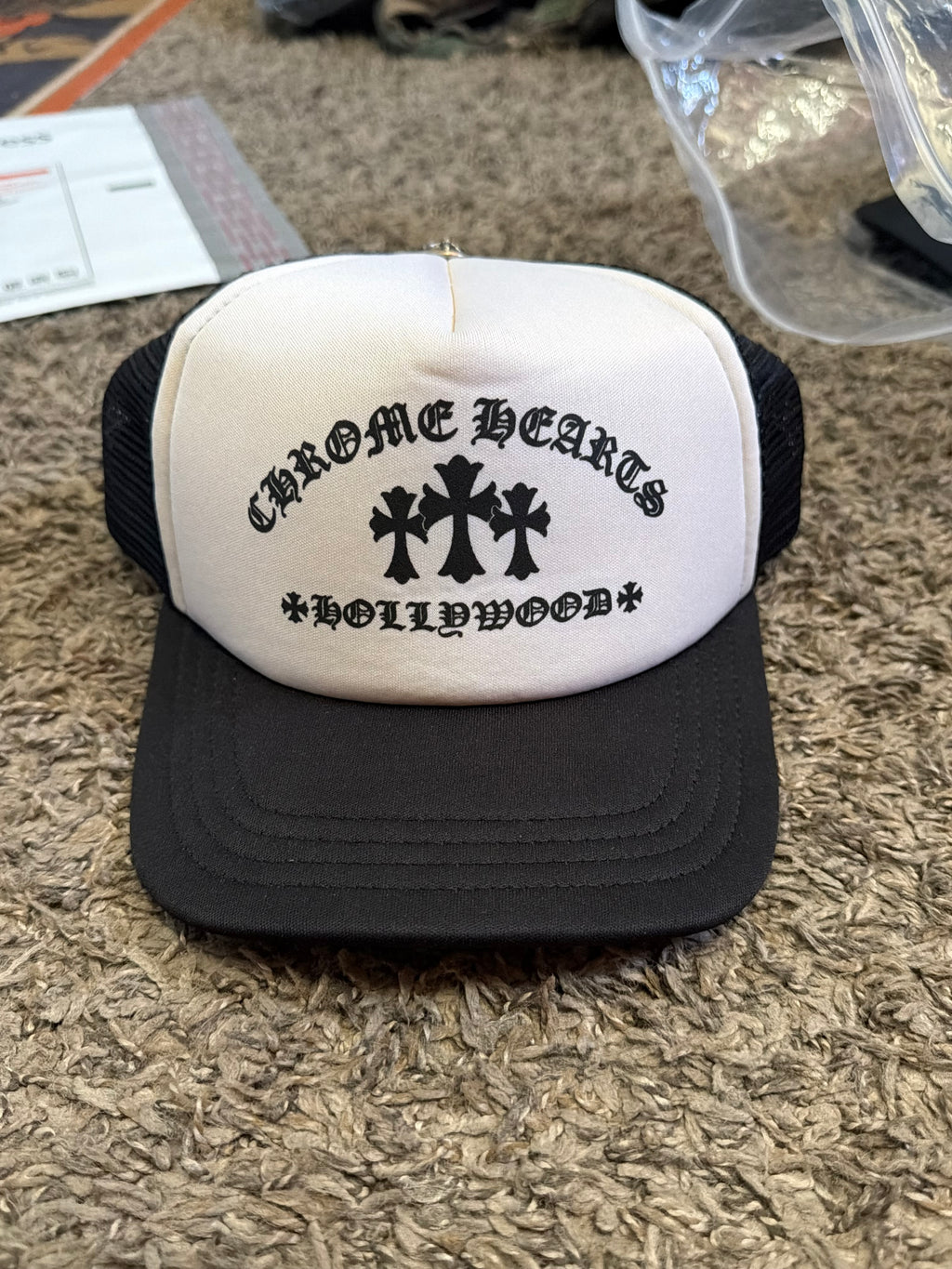 Chrome hearts King Taco trucker hat