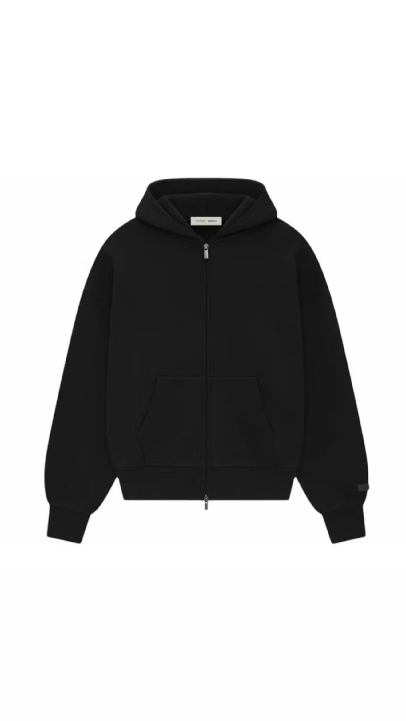 Essential Fear Of God Full Zip UP BLACK