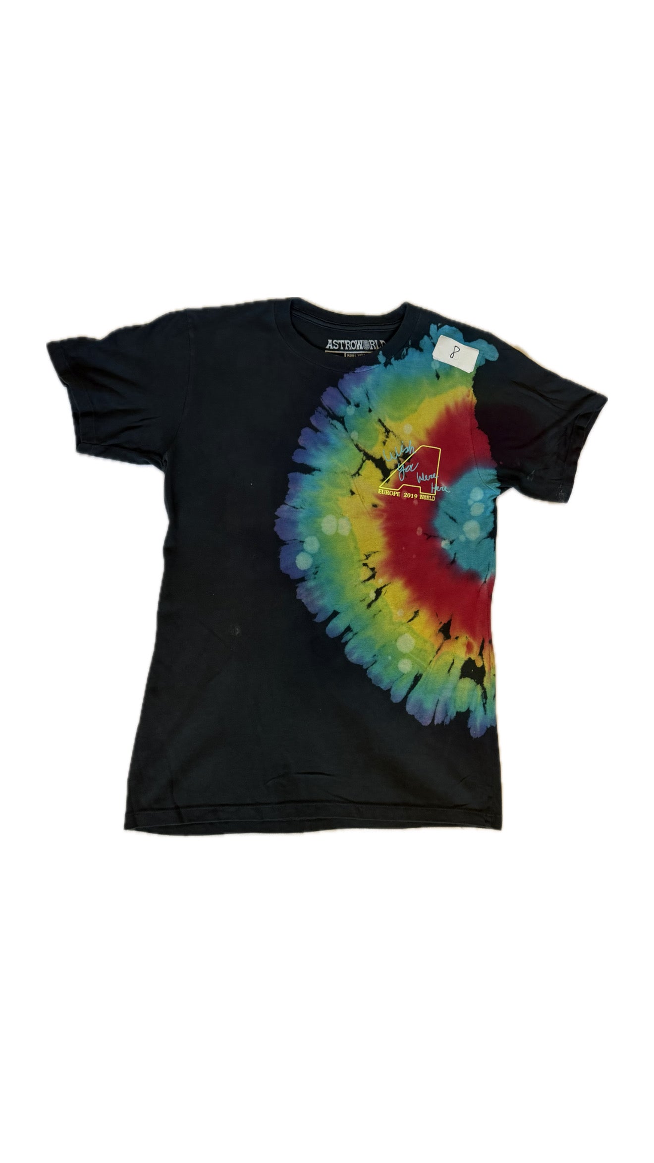 Travis Scott tie-dye  tee ￼
