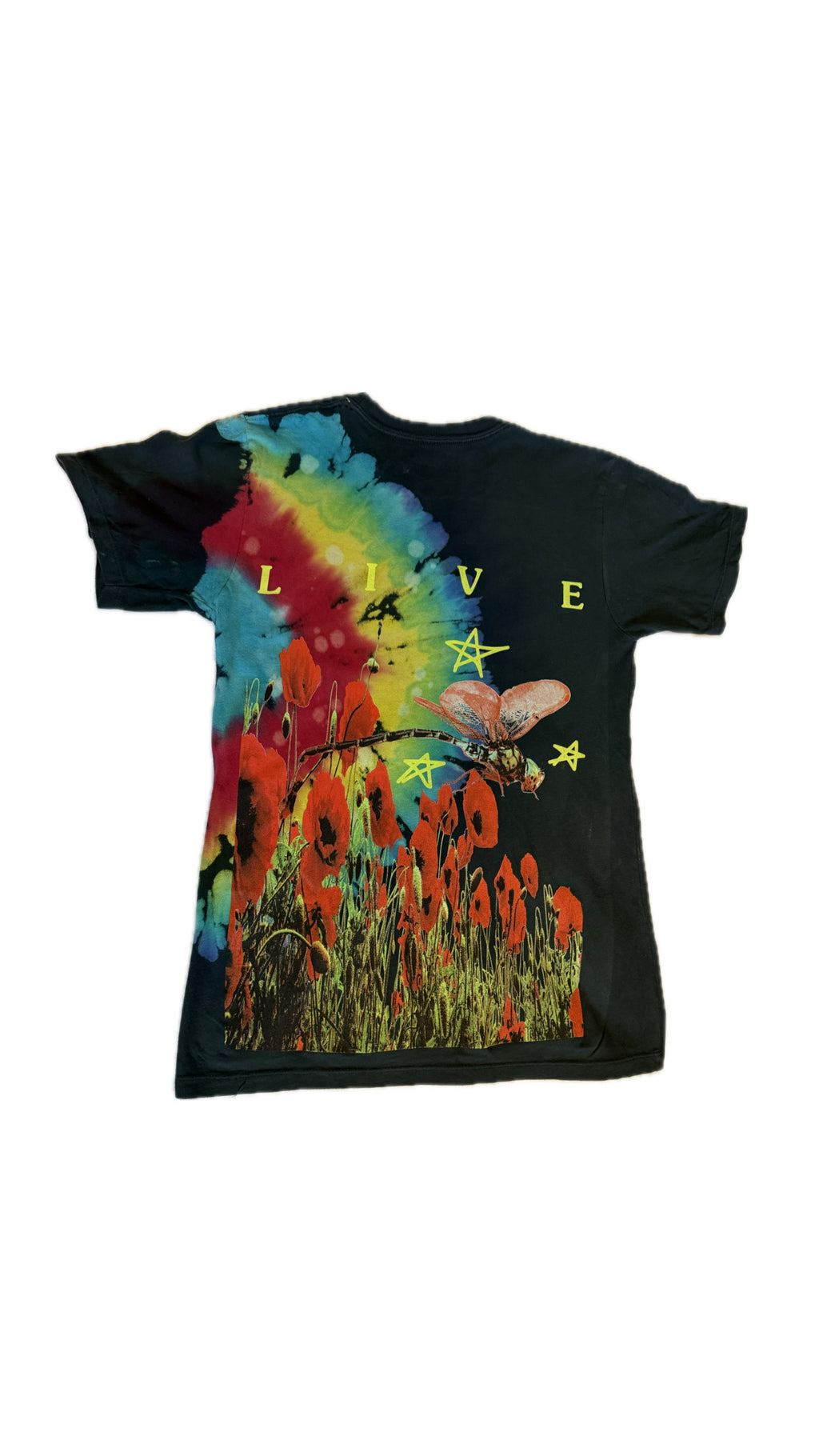 Travis Scott tie-dye  tee ￼