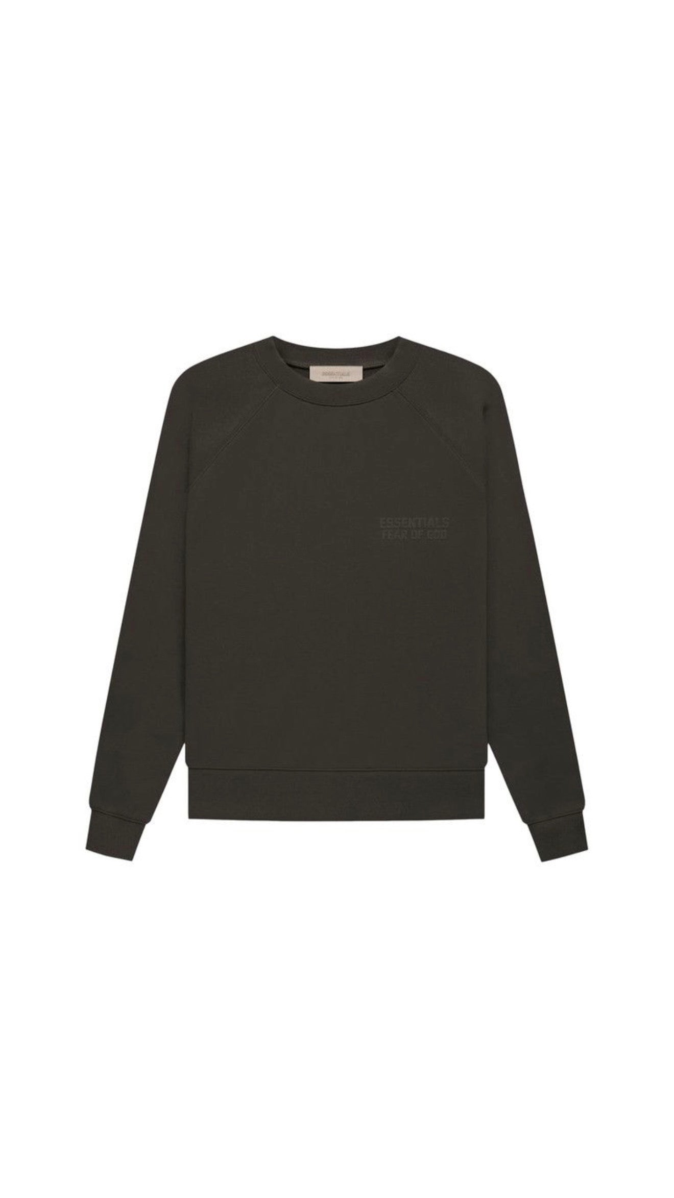 Essential Fear Of God Crewneck Off Black