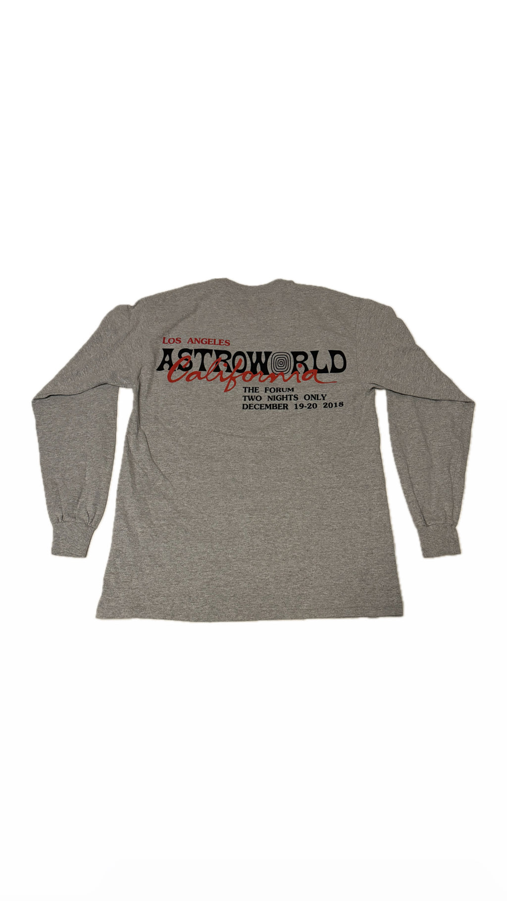 Travis Scott Astroworld LA Show L/S
