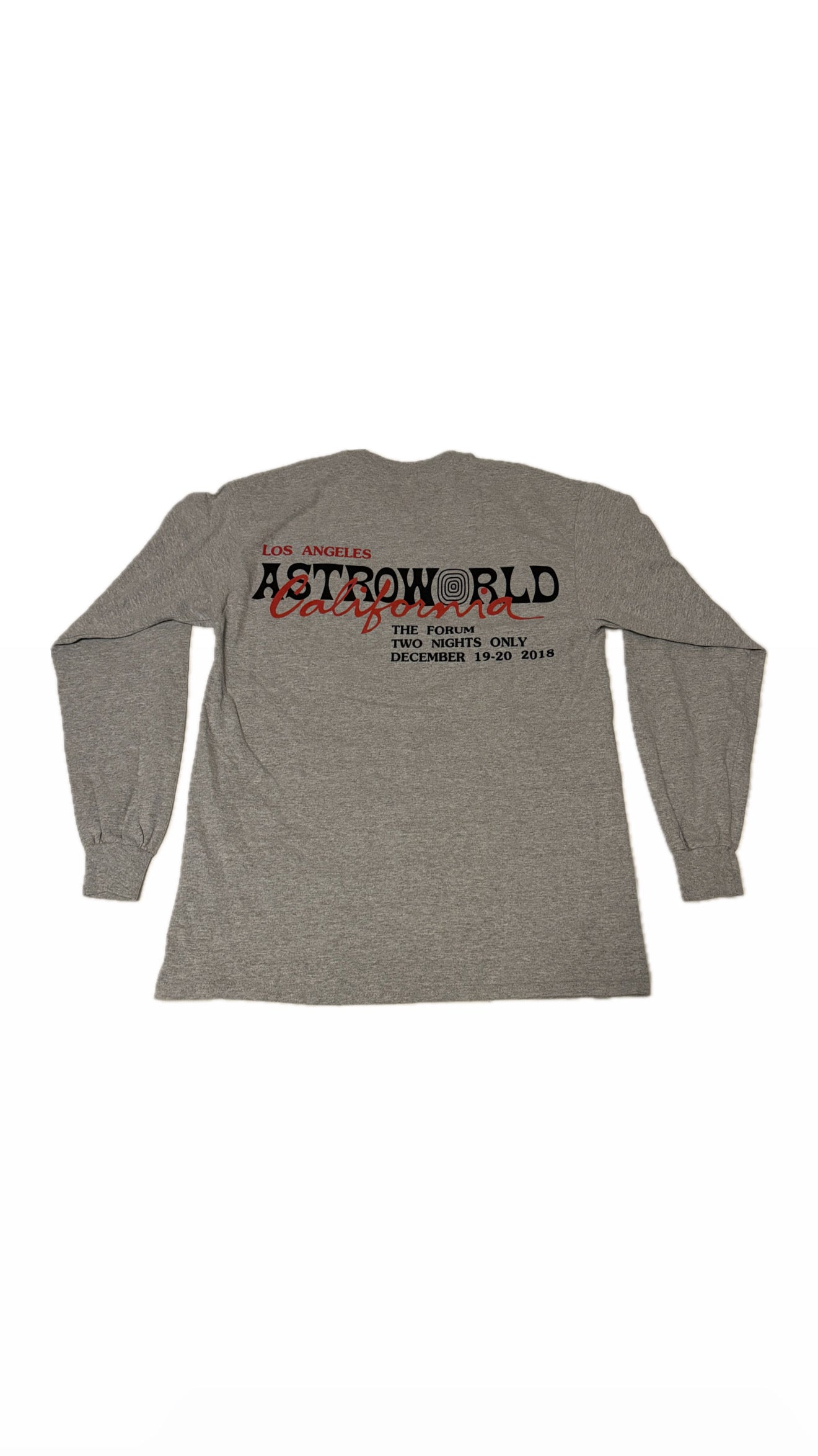 Travis Scott Astroworld LA Show L/S