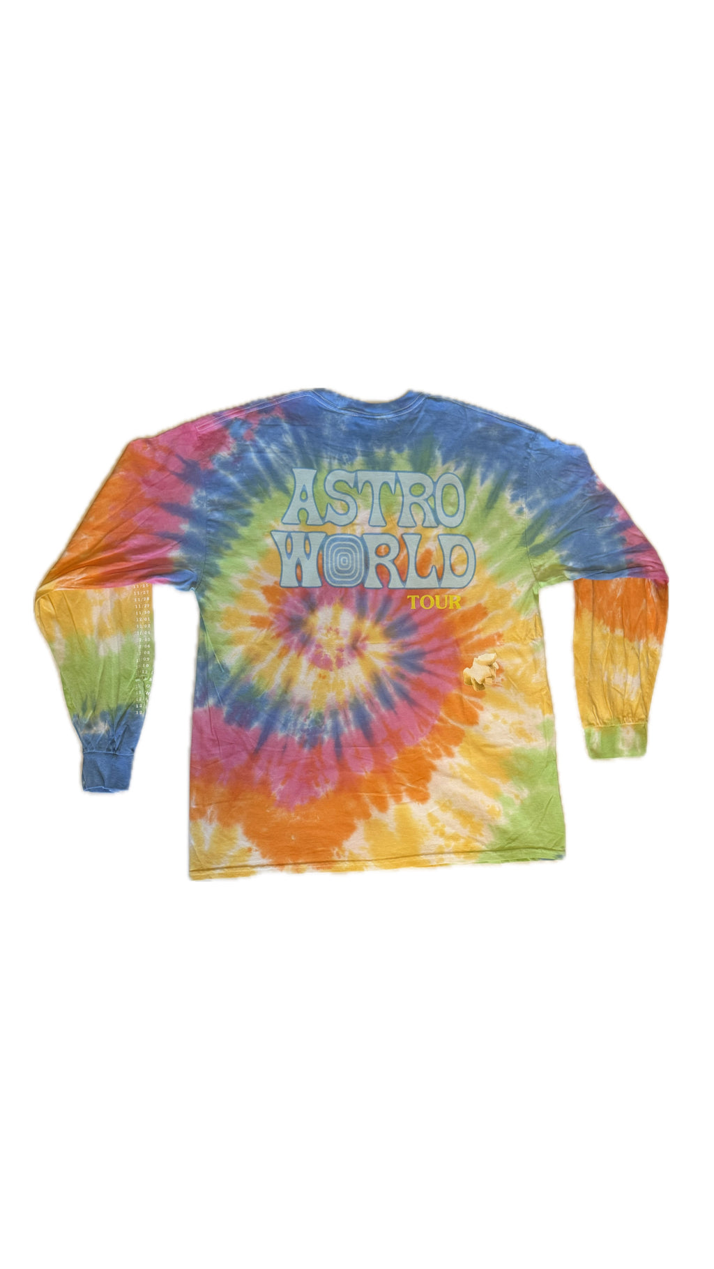 Travis Scott Astroworld tie-dye L/s￼