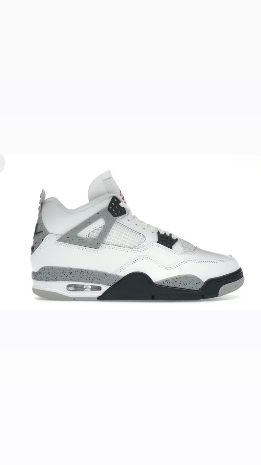 Jordan 4 White Cement