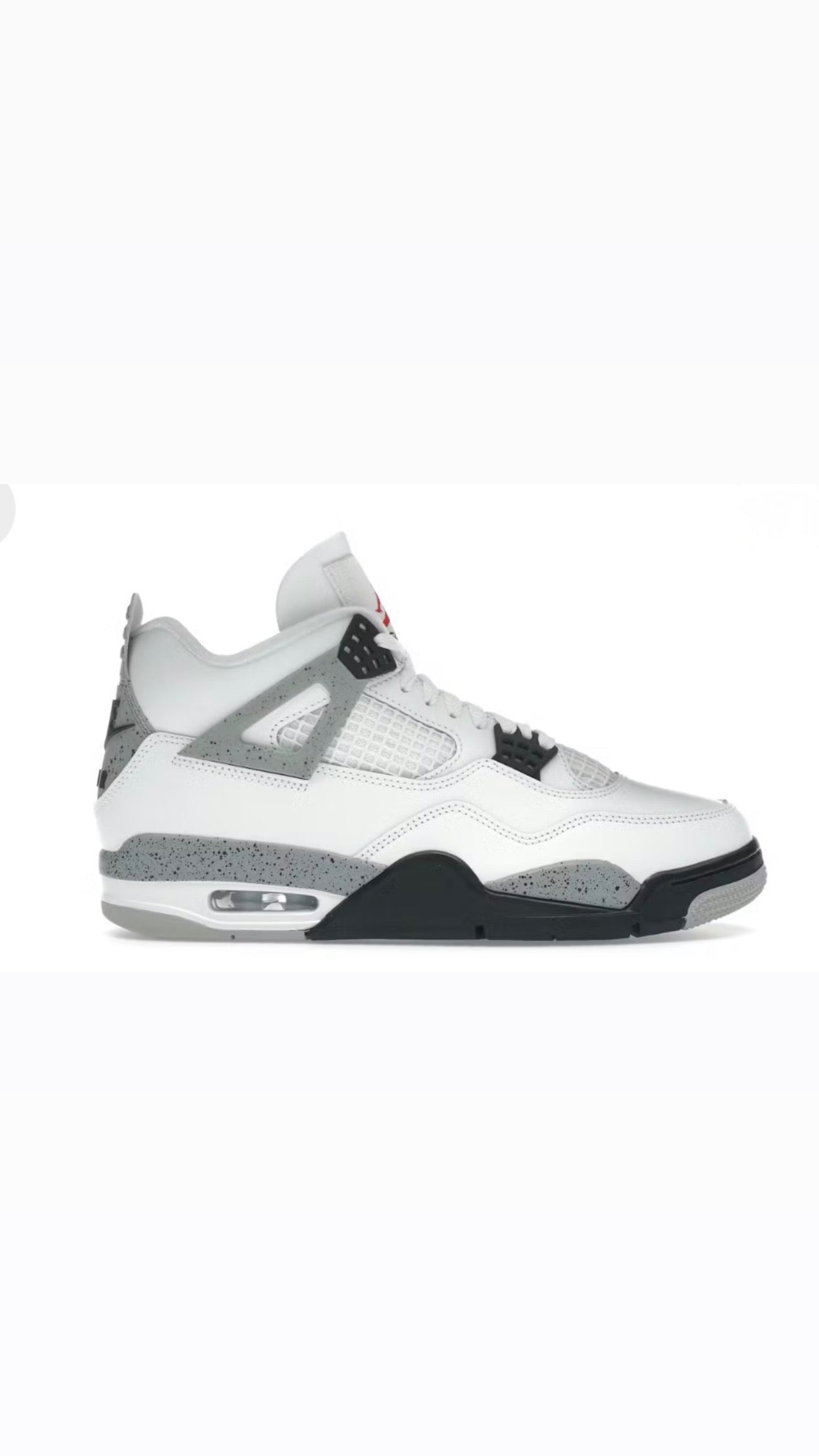 Jordan 4 White Cement