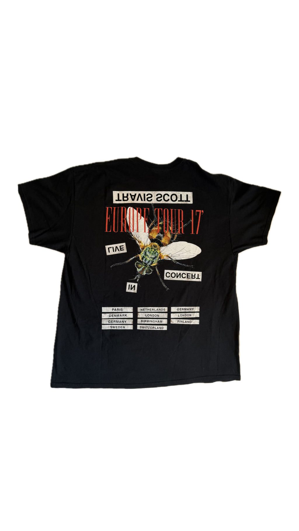 Travis Scott Europe Tour Tee ￼