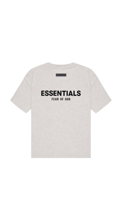 Essential Fear Of God Light Heather Gray Tee