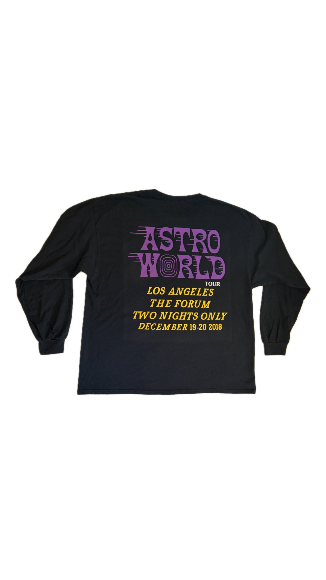 Travis Scott Astroworld LA Show Tee