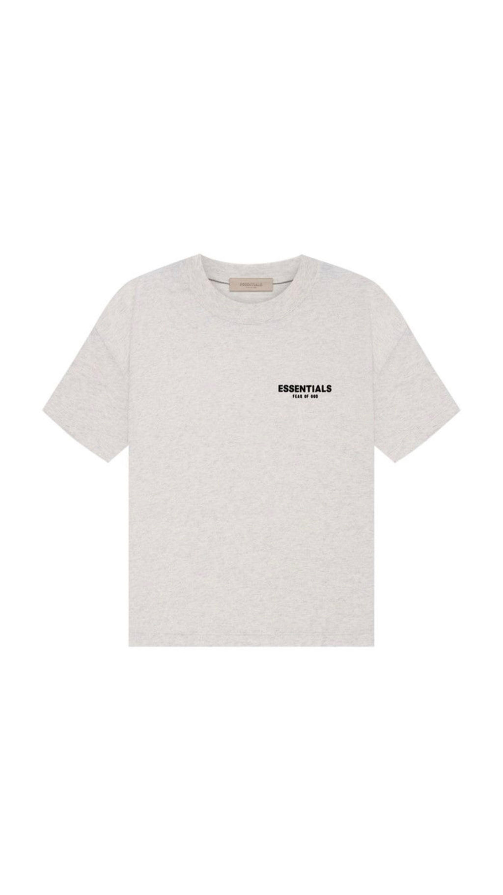 Essential Fear Of God Light Heather Gray Tee