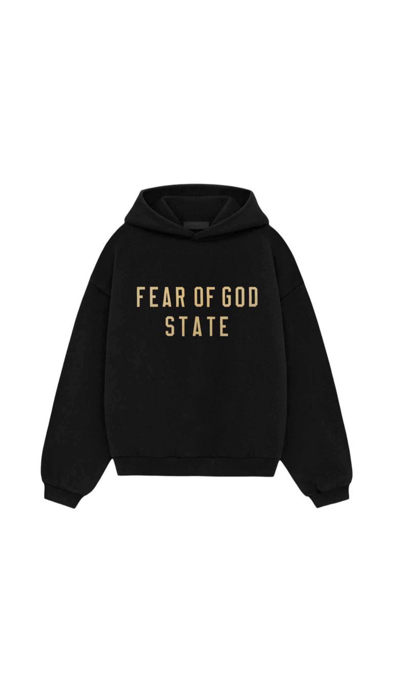Essentials Fear Of God State Kid Hooide Black